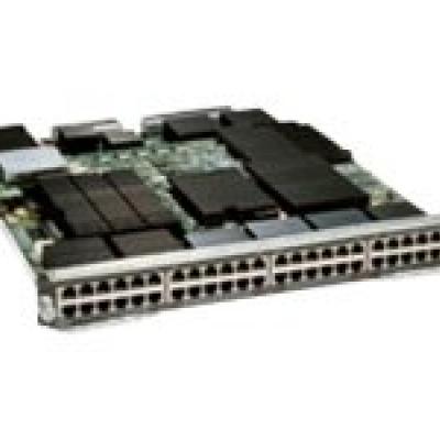 Cisco 48-Port 1 Gigabit Copper Ethernet Module with DFC4XL - Expansion module - refurbished