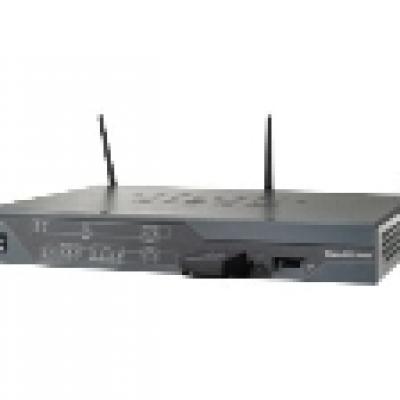 Cisco 881W - Wireless router - 802.11b/g/n (draft 2.0) - 2.4 GHz