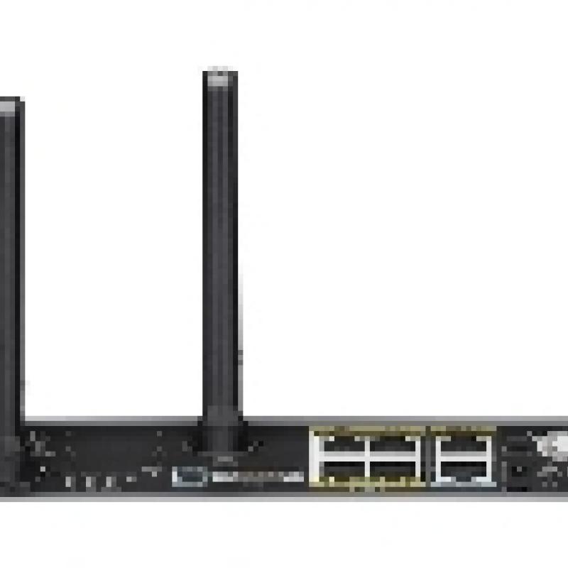 Cisco 819 4G LTE M2M Gateway - Router - 4-port switch