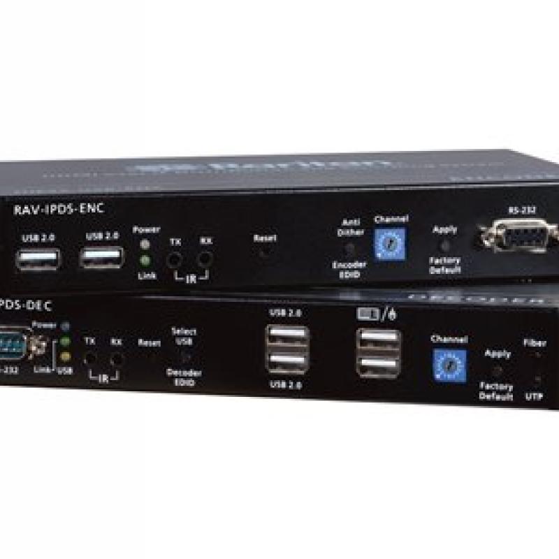Raritan AV-over-IP Distribution System Decoder - KVM / audio / USB extender - up to 328 ft