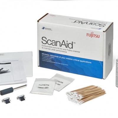 Fujitsu ScanAid - Scanner cleaning kit - for fi-5015C