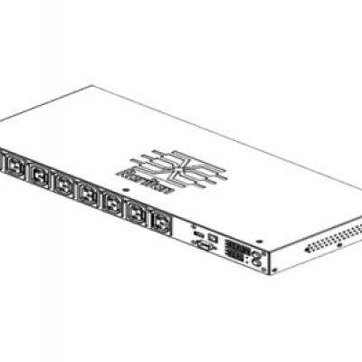 Raritan Dominion PX PX2-2150R - Power control unit (rack-mountable) - 2900 VA - Ethernet 10/100/ RS-232