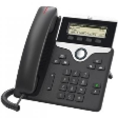 Cisco IP Phone 7811 - VoIP phone - SIP/ SRTP - charcoal