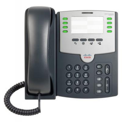 Cisco Small Business SPA 501G - VoIP phone - multiline - silver/ dark gray