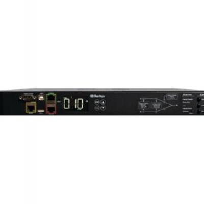 Raritan Rack Transfer Switches PX3TS-5184CR-K6 - Power control unit (rack-mountable) - Ethernet 10/100/ USB - input: IEC 60320 C20