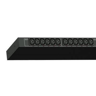 3 PH/ 230V/ 32A/ 12XC13/ IEC 60309 3P+N+E 6H 32A/ 7.7 KVA/ 0U