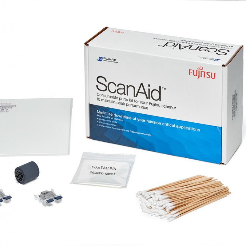 Fujitsu ScanAid - Scanner consumable kit - for ScanSnap S1500/ S1500 Deluxe Bundle/ S1500M