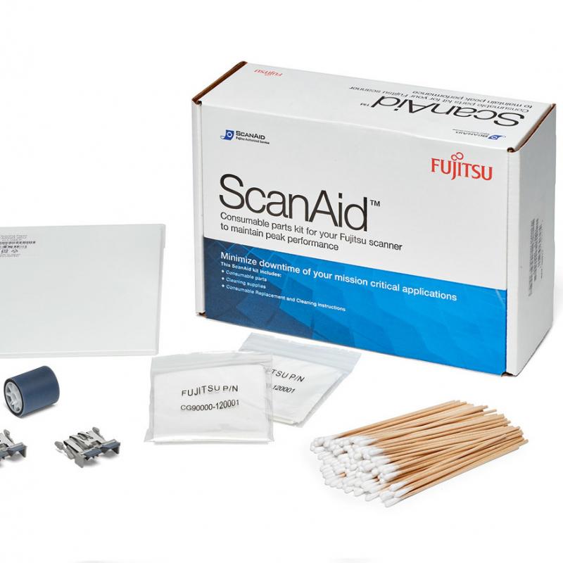 Fujitsu ScanAid - Scanner consumable kit - for fi-5110C/ ScanSnap fi-5110EOX2/ II fi-5110EOX
