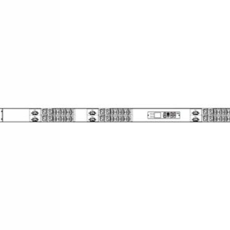 Raritan PX3-5905-E2V2 - Power distribution unit (rack-mountable) - 17300 VA - 3-phase 4 Wire delta
